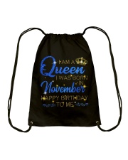November T-Shirt Drawstring Bag tile