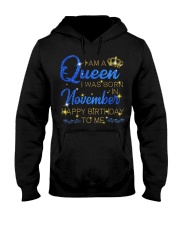 November T-Shirt Hooded Sweatshirt front
