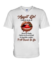 August Girl V-Neck T-Shirt tile