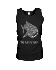 save the whale shark sharks fish dive diver diving Unisex Tank thumbnail
