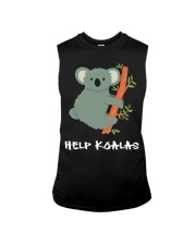 Help Koalas - Save Koala Australian Sleeveless Tee thumbnail