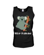 Help Koalas - Save Koala Australian Unisex Tank thumbnail