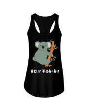 Help Koalas - Save Koala Australian Ladies Flowy Tank thumbnail