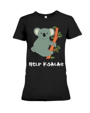Help Koalas - Save Koala Australian Premium Fit Ladies Tee thumbnail