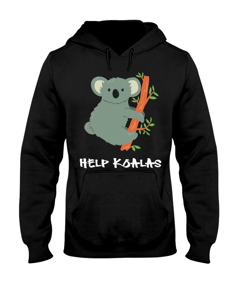 Help Koalas - Save Koala Australian Hooded Sweatshirt