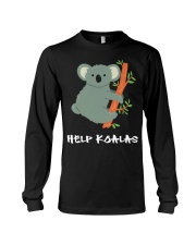 Help Koalas - Save Koala Australian Long Sleeve Tee thumbnail