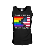 Make America Pride Again Flag Pride LGBT Gift Tee Unisex Tank thumbnail
