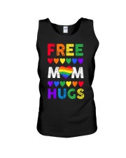 Freemom hugs tshirt rainbow heart LGBT pride mont Unisex Tank thumbnail
