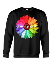LGBT Pride Love Is Love Daisy Rainbow T-Shirt Crewneck Sweatshirt thumbnail