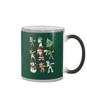 Funny Dachshund Christmas Tree Shirt Ornament Deco Color Changing Mug thumbnail
