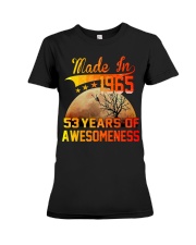 Halloween - Made In 1965 Birthday Gifts Premium Fit Ladies Tee thumbnail