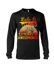 Halloween - Made In 1965 Birthday Gifts Long Sleeve Tee thumbnail