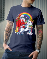 Unicorn Christmas Shirt Girls Santa Kids Women Premium Fit Mens Tee lifestyle-mens-crewneck-front-6