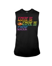 Sloth Love is love Gay Pride Shirt Month LGBT Sleeveless Tee front