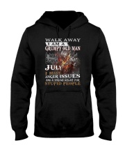 I Am A Grumpy Old Man I was Born in July Hooded Sweatshirt thumbnail