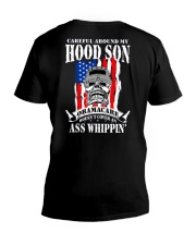 Welder Hood Son Tee V-Neck T-Shirt thumbnail