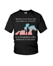 Behind Every Horse Girl Youth T-Shirt tile
