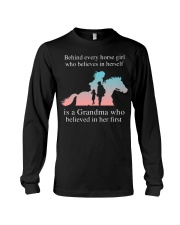 Behind Every Horse Girl Long Sleeve Tee tile