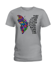 I Am The Storm Ladies T-Shirt front