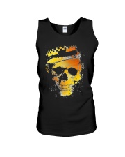 Taxi Skull Driver Unisex Tank tile