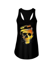 Taxi Skull Driver Ladies Flowy Tank tile