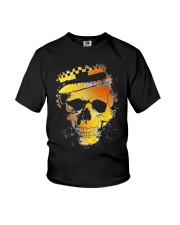 Taxi Skull Driver Youth T-Shirt tile
