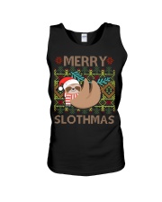 Limited Edition - Merry Slothmas Unisex Tank thumbnail
