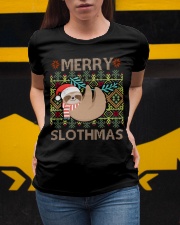 Limited Edition - Merry Slothmas Ladies T-Shirt apparel-ladies-t-shirt-lifestyle-04