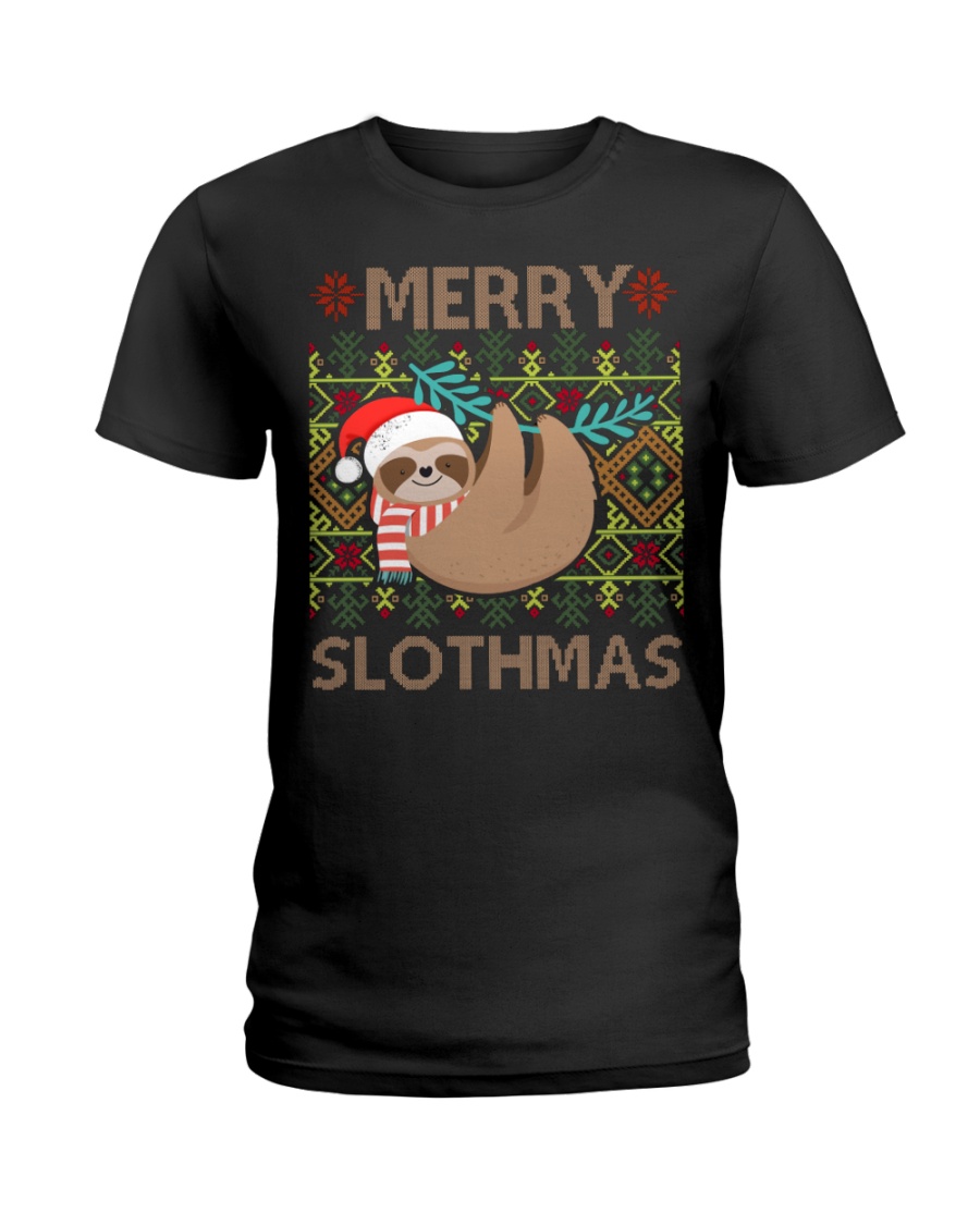 Limited Edition - Merry Slothmas Ladies T-Shirt