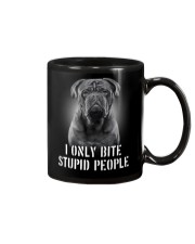 I Only Bite Stupid People Mug tile