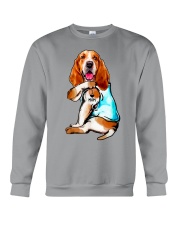 Limited Edition - I Love Mom Basset Hound Crewneck Sweatshirt thumbnail