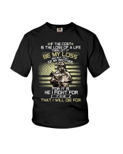 If The Cost Is The Loss Of A Life Youth T-Shirt tile