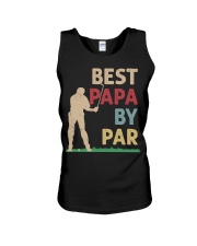 Best Papa By Par Unisex Tank tile