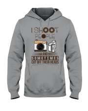 I Shoot People And Sometimes Cut Off Their Heads Hooded Sweatshirt tile