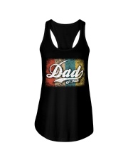 Dad Est 2020 Ladies Flowy Tank tile