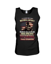 I Stand For The National Anthem Unisex Tank tile