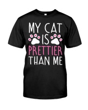 My Cat Is Prettier Than Me Classic T-Shirt tile
