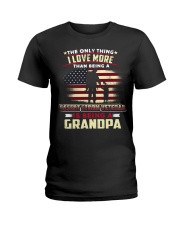 Grandpa Desert Storm Veteran Ladies T-Shirt tile
