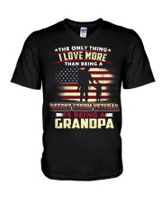 Grandpa Desert Storm Veteran V-Neck T-Shirt tile