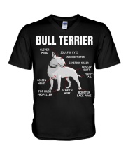 Bull Terrier V-Neck T-Shirt tile