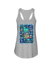 Turtle Loves Ladies Flowy Tank thumbnail