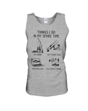 Things I Do In My Spare Time Unisex Tank tile