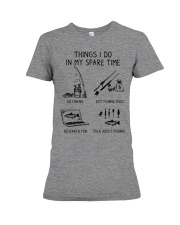 Things I Do In My Spare Time Premium Fit Ladies Tee tile