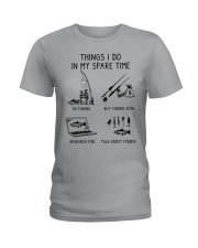 Things I Do In My Spare Time Ladies T-Shirt tile