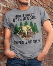 God Is Great - Beer Is Good - And People Are Crazy Classic T-Shirt apparel-classic-tshirt-lifestyle-26