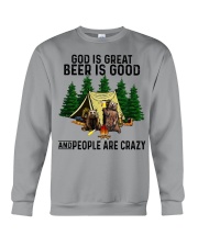 God Is Great - Beer Is Good - And People Are Crazy Crewneck Sweatshirt tile