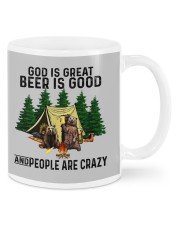 God Is Great - Beer Is Good - And People Are Crazy Mugs tile