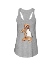 Limited Edition - Golden Retriever I Love Mom Ladies Flowy Tank thumbnail