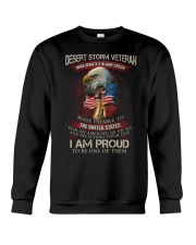 Desert Storm Veteran Proud One Of Them Crewneck Sweatshirt tile