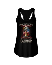 Desert Storm Veteran Proud One Of Them Ladies Flowy Tank tile